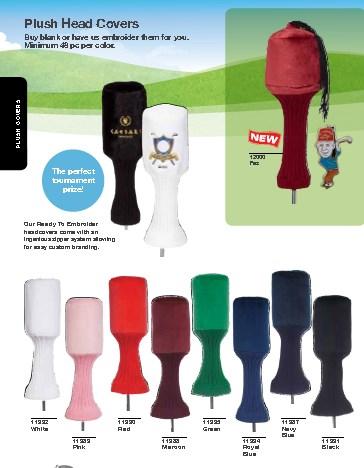 with your logo Please contact us for a quote (minimums apply) The Perfect Tournament Prize Our Ready To Embroider headcovers come with an ingenious