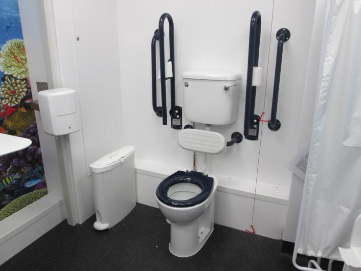 If at any point you need a toilet break there are male, female and accessible toilets on every floor.