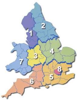 Appendix G ACPO Regions England & Wales Region 1 ~ North West Cheshire Cumbria Greater Manchester Lancashire Merseyside Region 7 ~ Wales/ Cymru Dyfed Powys Gwent North Wales South Wales Region 3