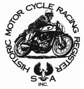 HISTORIC MOTOR CYCLE RACING REGISTER SA INC.