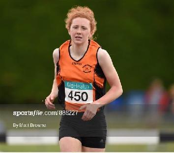 Megan Lenihan, North Cork A.C. threw 11.39m in the Girls U/12 Shot Putt to smash Vickie Cusack s (Liscarroll A.C.) 2011 record of 9.62m. 2. Robert Dillon, Midleton A.C. leaped to a height of 1.