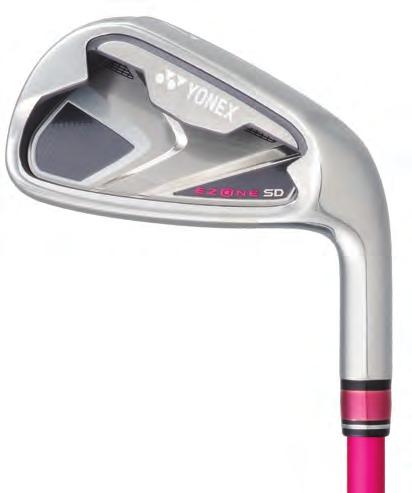 39 Irons Distance with forgiveness The ladies EZONE SD Irons