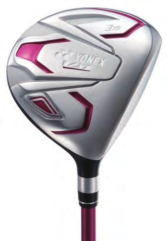 Fairway Wood Forgiving control and distance The ladies VXF Fairway Wood features a larger club head, improved moment of inertia and smother swing sole making it extremely forgiving and easy to hit,