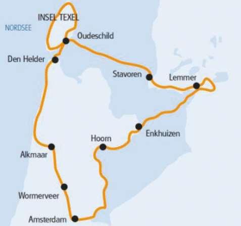 Route Technical Characteristics: Tour Profile: Easy. The bike tours are guided or individual, at your own pace, without a tour guide, but with detailed bicycle maps and directions.