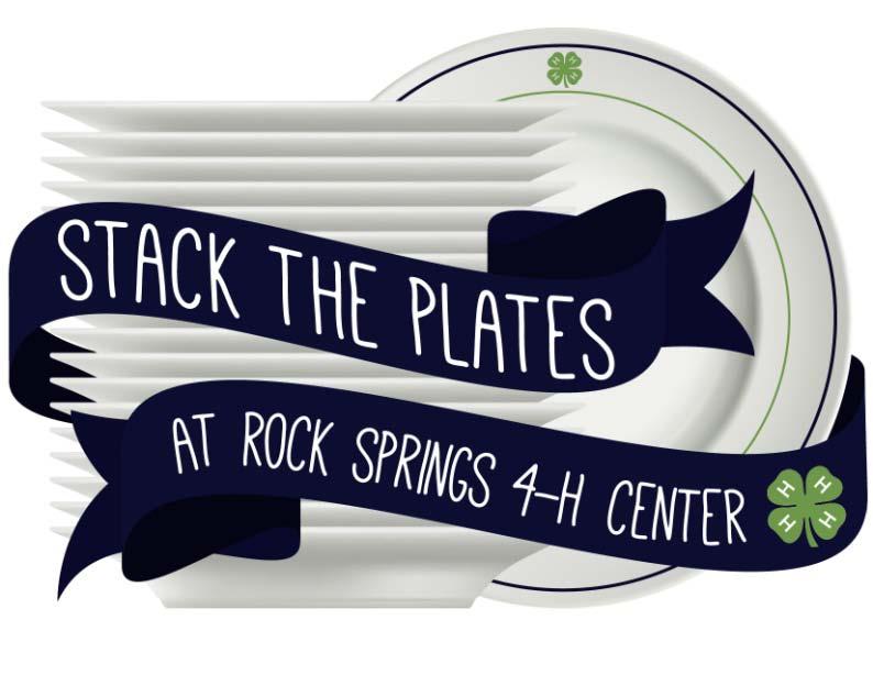 Kansas 4-H Clubs are invited to STACK THE PLATES at Rock Springs 4-H Center With more than 120,000 meals served each year in Williams Dining Hall, the dishes get a real workout!