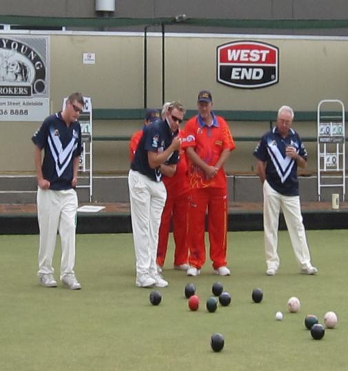 Our team, while not having any state bowlers in it... like other teams, held our own... especially against NSW... who we beat twice to reclaim the Arthur Parry Trophy.