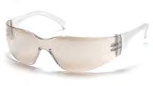 PYRAMEX INTRUDER Safety Spectacles Clear Frame, Clear (Hardcoated) Lens Product Code: S4110S Lightweight, frameless protection. Superior comfort and fit.