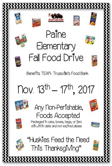 Page 11 of 18 ~~~~~~~~~~~~~~~~~~~~~~~~~~~~~~~~~ Just One Can Canned Food Drive at HTHS Students at HTHS are participating in the