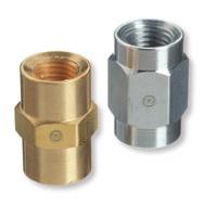 PIPE THREAD FITTINGS PIPE THREAD ADAPTORS, FEMALE TO MALE To 3000 PSIG (20,700 kpa) PART NO. DESCRIPTION MATERIAL LENGTH HEX BA-4-2HP 1/4" NPT x 1/8" NPT 1 Brass 1.