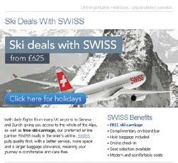 SKI HOLIDAYS WITH SKI SOLUTIONS SAVE UP TO 50% The Ski Solutions January Sale Save up to 50% on holidays departing in the next few weeks Book your holiday for next year Now is the time to secure