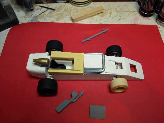 The Project Mill "From the back side of the work bench" by Jim McKinney This project, a Lance Sellers Resin Kit, is the 1971 Jim Hurtubise Mallard Roadster.