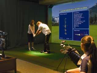 Training Complete set of measurements including distance, clubhead speed, swing path, clubhead (open/closed) Immediate on-screen feedback