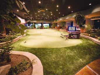 Indoor Golf Centers Provide leagues, longest drive contests, closest to the pin, tournaments, lessons. Allows your customers to practice/play golf regardless of weather, time-of-day, etc.
