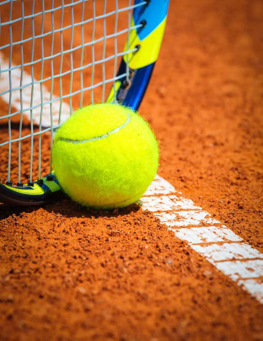 Tennis Tennis lessons are taught by a team of highly qualified tennis instructors. Tennis rackets and balls will be provided for the group lessons.
