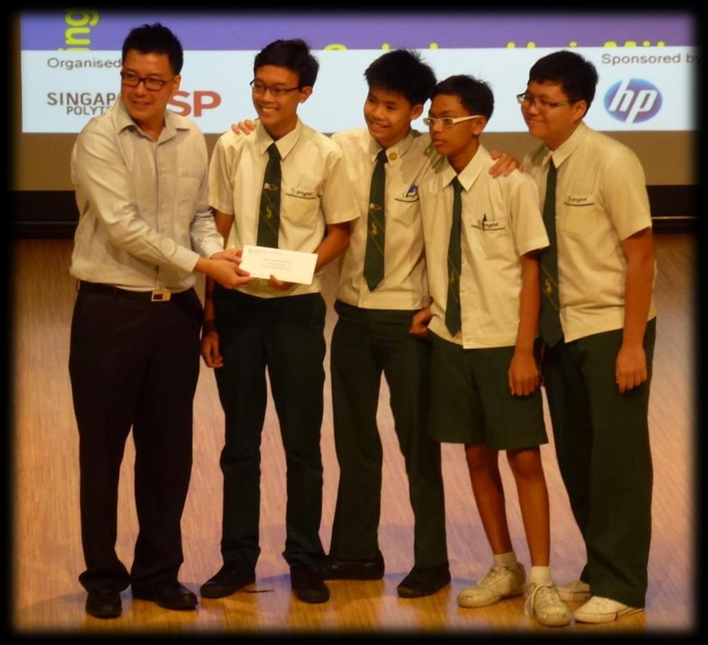 Design and Robotics Club Singapore Toy Design Competition Organised by Singapore Poly on 1