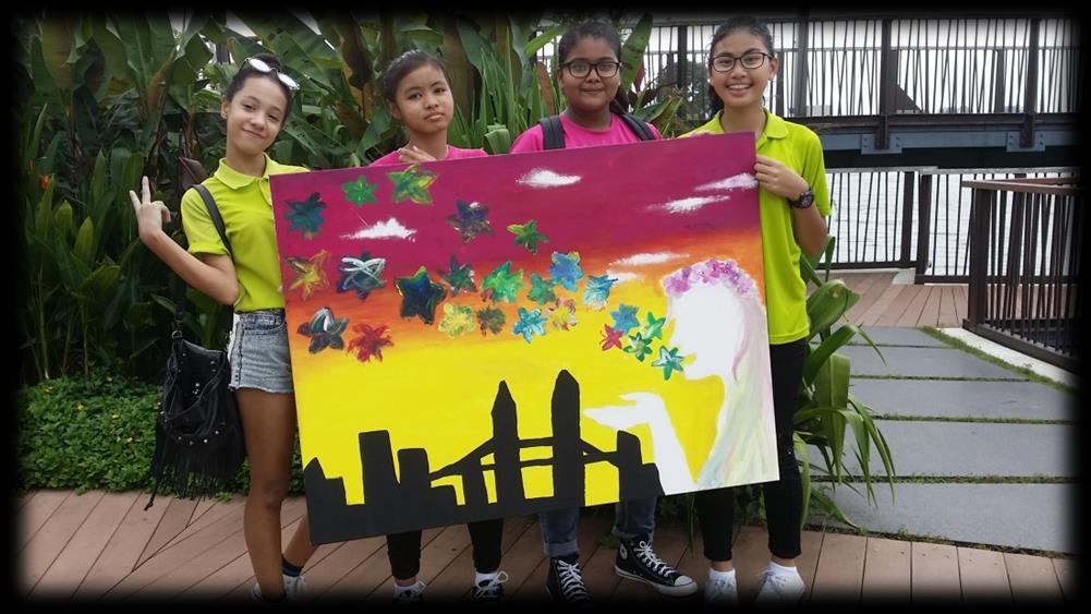 Yellow Ren Canvas Art Competition 30 August 2014 Team 2: 2-Excellence- Negar