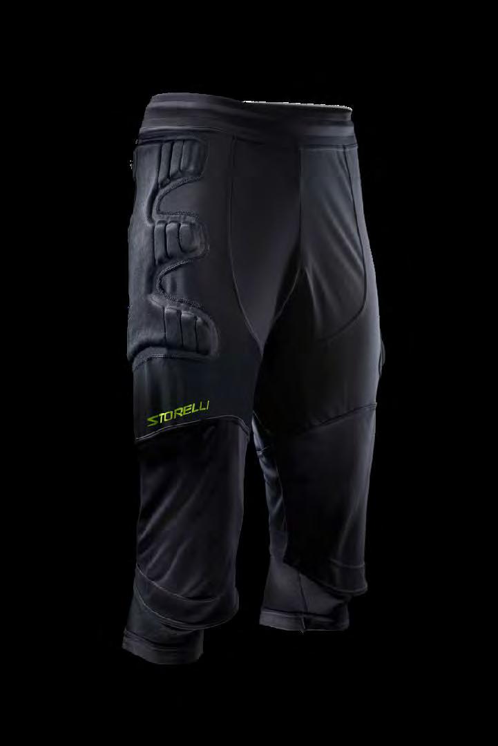 EXOSHIELD GK 3/4 PANTS For goalkeepers who practice intensely, taking hits to both the thighs and knees, these 3/4 pants afford extreme protection- including a