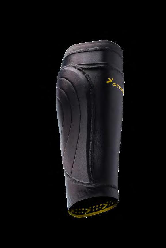 pads, while holding the shin pads comfortably in place without the need for constant manual adjustments or tape.