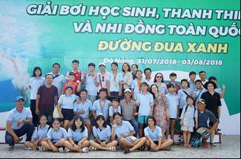 Nguyen Du pool Hoi An Coaches Report - Huynh Kim Vinh Achievements 2018: It certainly has been a successful year for the Hoi An Swimming Club and Swim Vietnam with success at many levels from our