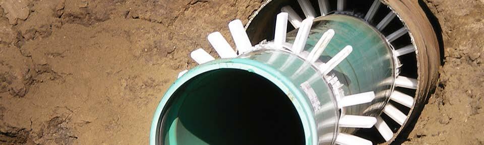 Choosing a Spacer Customers around the world choose Raci spacers for a wide range of applications Casing spacers are used to install carrier pipe inside the encasement pipe in order to provide