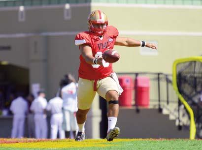 Keydets Fall to North Greenville, 37-24 Freddie Martino set a Foster Stadium record with 12 receptions, helping lead the North Greenville Crusaders to a 37-24 win over the VMI Keydets in