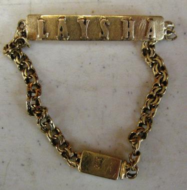 1919 Barber Dime Gold Jewelry 1 st Dave Totzke 14K Braclet
