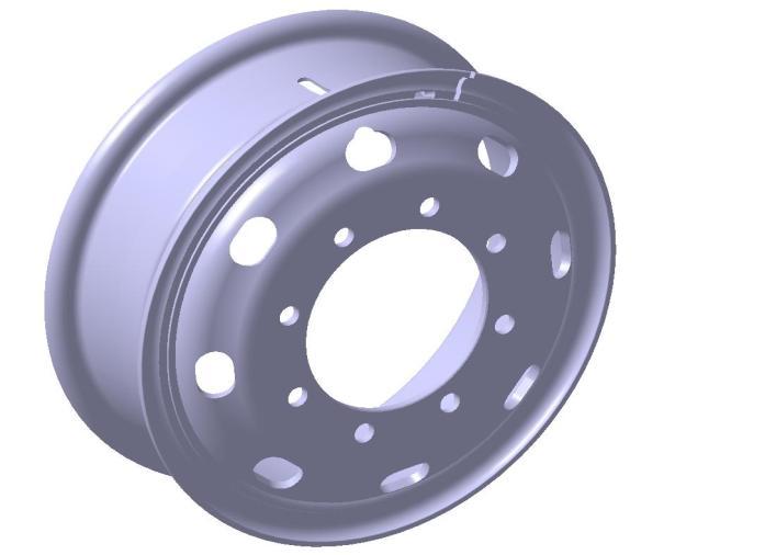 Offset: The offset is the dimension from the rim center to the attachment face of the wheel disc on side of the hub. The dimension can be either positive or negative.