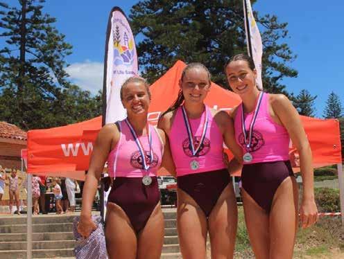 MONA VALE GIRLS GOLDEN PERFORMANCE With Jordon Hunt in their ski relay team the other two paddlers Jesse Ingram and Roxy Beuzeville feel pretty confident about themselves.