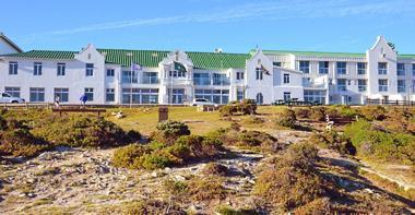 Figure 34 Lovely Hermanus Hotel affords stunning views Walker Bay and of the
