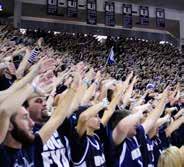 Spectrum Magic GREAT FAN SUPPORT Last year, an average of just under 9,000 fans packed the Dee Glen Smith Spectrum for every contest to watch their Aggies win double-digit home games for the
