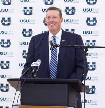 Utah State Athletic Administration 20 NCAA Tournaments 9 nit appearances 16 conference championships 8 tournament championships 1 goal - win A 1987 graduate of The Citadel, the 51-year old Hartwell