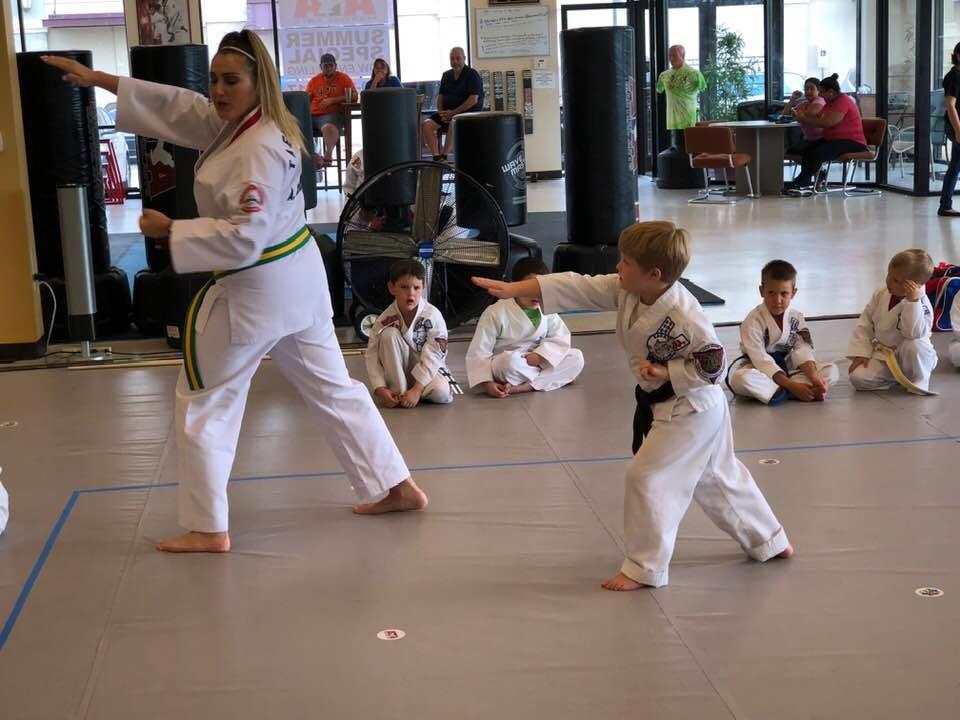 Page 3 Kicking Off the New Year With An In-School Tournament At Marshall s ATA Martial Arts, we have said that If a