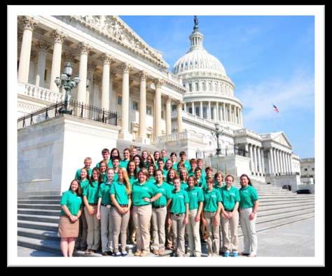 Citizenship Washington Focus Grades 10-12; minimum age of 15 at time of trip Travel by bus to Washington, D.C. with Wisconsin youth Stay at National 4-H Conference Center Cost approx.