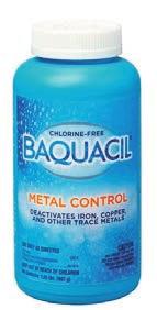 BAQUACIL ALGICIDE A liquid algicide consisting of a 50% blend proven to be effective against a wide range of slime