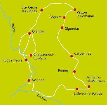 Route Technical Characteristics: Tour Profile: Relatively Easy. The tours lead through the varying landscapes of Provence. The route is planned to lead almost always on side streets with low traffic.