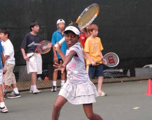 tennis Juniors Tennis (Ages 8 12) Learn, Practice and Play for Juniors (ages 8 12) Twice a week for four weeks.