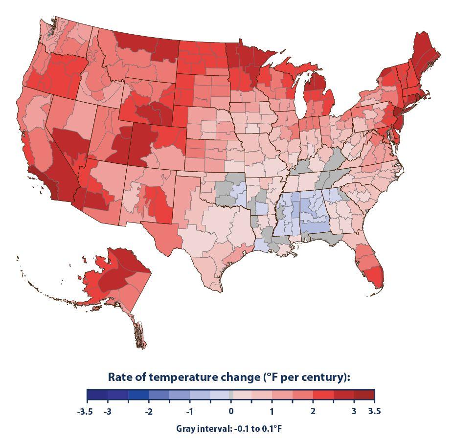 Action Examples Nationwide issues Rising temperatures What YOU can do: -