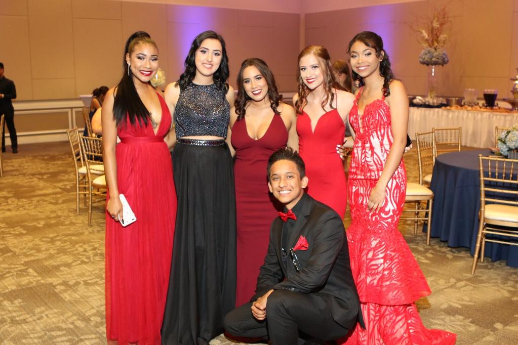 Before the students danced the night away, the seniors participated