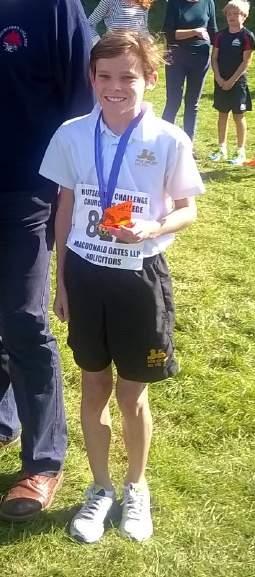 Outside of the pool round-up Lachlan Wellington, from junior swim fit, has had a really successful athletics season with the main highlights were representing England at cross country at English
