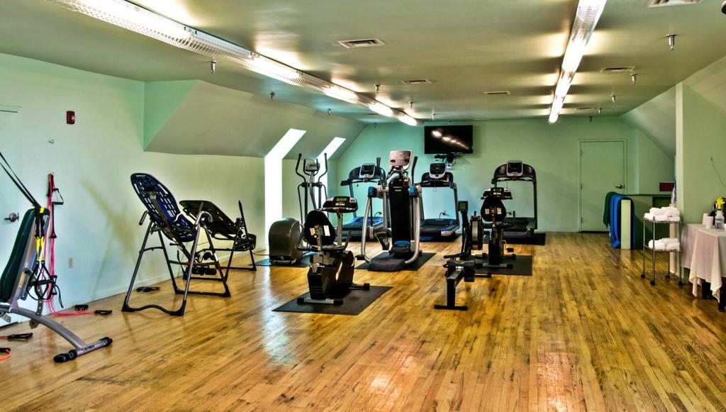 *Exclusive to Members Our fitness facility is open year round and equipped with treadmills, elliptical trainers, stationary bikes, free