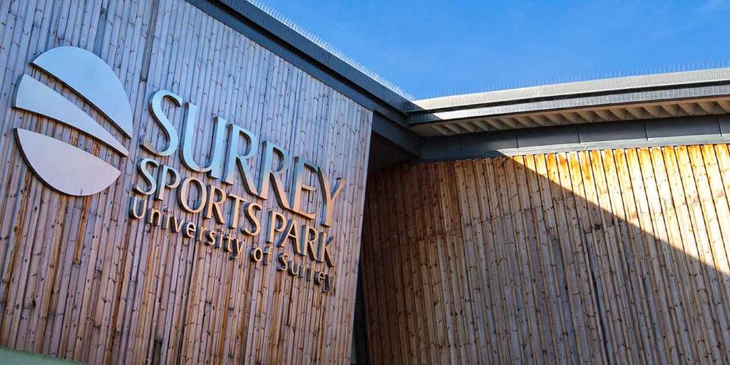 WELCOME Surrey Sports Park opened in April 2010.