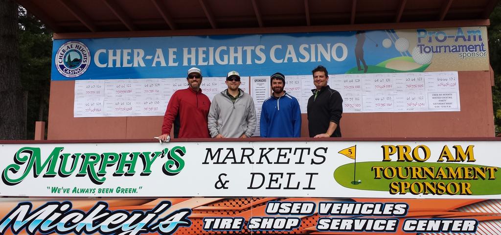 Steve Tom Marley Jason Low Net Clemens Richards Dellamas Patton Winners Cher-Ae Heights Shootout Results of 5/19/15 Five teams tied at 31-tie breaker was a putt off. 1st.