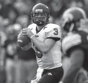 NORTHERN ILLINOIS UNIVERSITY FOOTBALL RECORDS Individual records Highest Completion Percentage Game (min. 20 comp.):.818 (27-for-33), Chandler Harnish vs. Kansas (9-10-11) Season (min. 100 comp.):.706 (168-for-238), Phil Horvath (2005) Career (min.