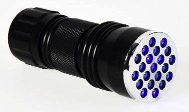 UV LIGHT-CURED RESIN TIPS Recommendations 21-LED UV Flashlight 395nm wavelength (Matching correct wavelength to resin is important!
