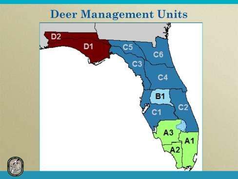 A Deer Management Unit (DMU) is a subdivision of a hunting zone with a unique combination of deer population characteristics, deer habitat, land-use patterns and deer stakeholder interests.