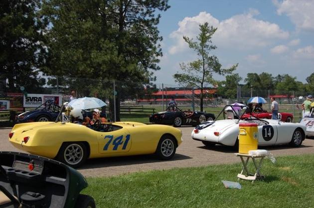 From the Racers corner Some pretty rare photos of me on track at Mid-Ohio last weekend... Wasn't out there long enough to be seen much... Car is the yellow Elva with 741 on side.