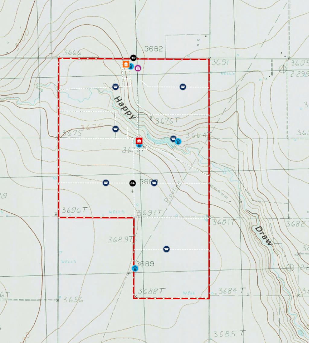 HAPPY DRAW RANCH 751.58 Acres Randall County, Texas Map Subject To Error Sam Middleton (817) 304-0504 sam@csmandson.