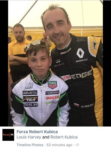 Motorsport who shared it on his own personal Facebook
