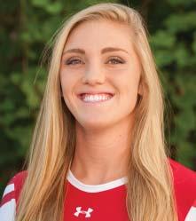 13 Haleigh Nelson MB Sr. 6-3 Cary, N.C./Cardinal Gibbons Triangle Of Note: Ranks first in program history with a career hitting percentage of.369... also ranks seventh in blocks per set (1.