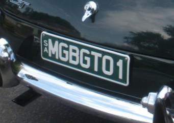 April 2019 FOR SALE NUMBER PLATE MGBGT OWNERS Exclusive Rego plate MGBGT01 White on green Slim size plates $500 Ph. Neil 0412815445 MGBGT 1977 SPARES Recon Diff housing. Filters.